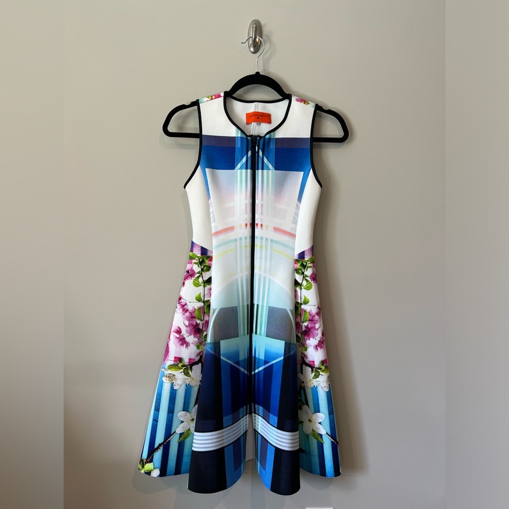 Revolve Clover Canyon Hollywood Bowl Neoprene Dress